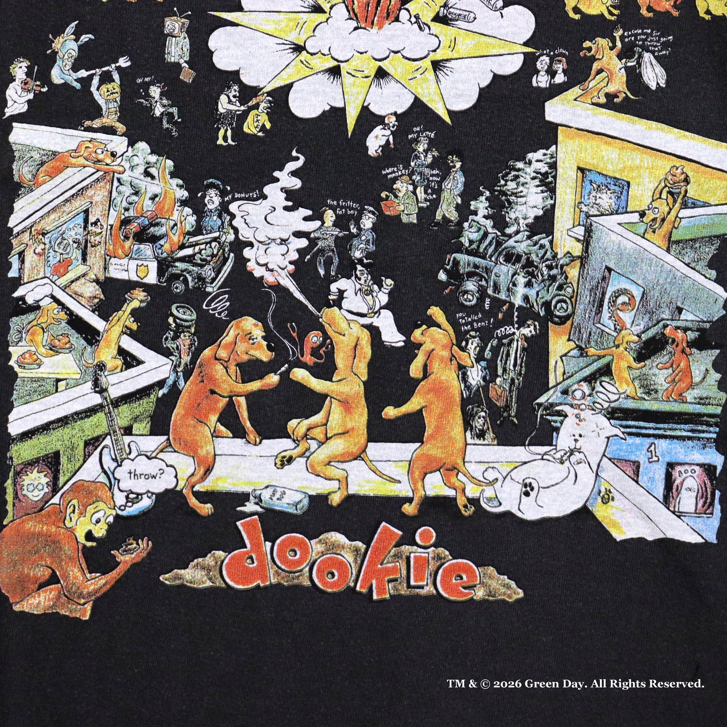 GOOD ROCK SPEED :  GREEN DAY | DOOKIE T-SHIRT