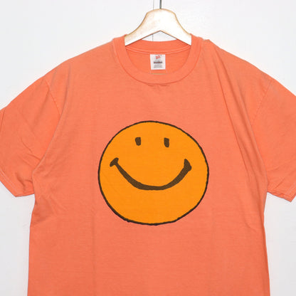 Copycat : Smile S/S Tee- Orange×Orange