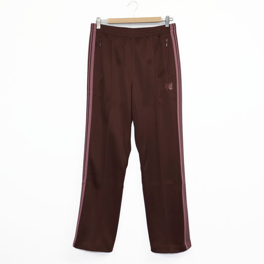 Needles：Track Pant - Poly Smooth【BROWN】