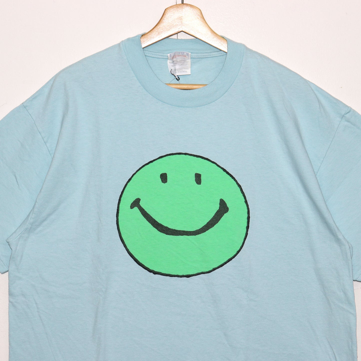 Copycat : Smile S/S Tee- Blue×Green
