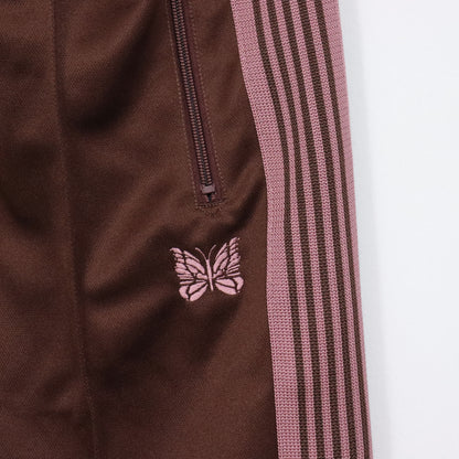 Needles：Track Pant - Poly Smooth【BROWN】