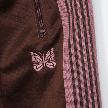 Needles：Track Pant - Poly Smooth【BROWN】