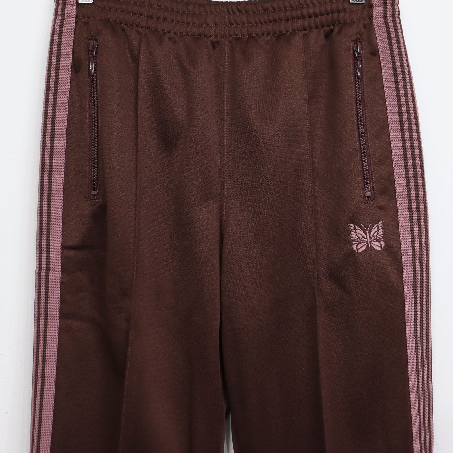 Needles：Track Pant - Poly Smooth【BROWN】