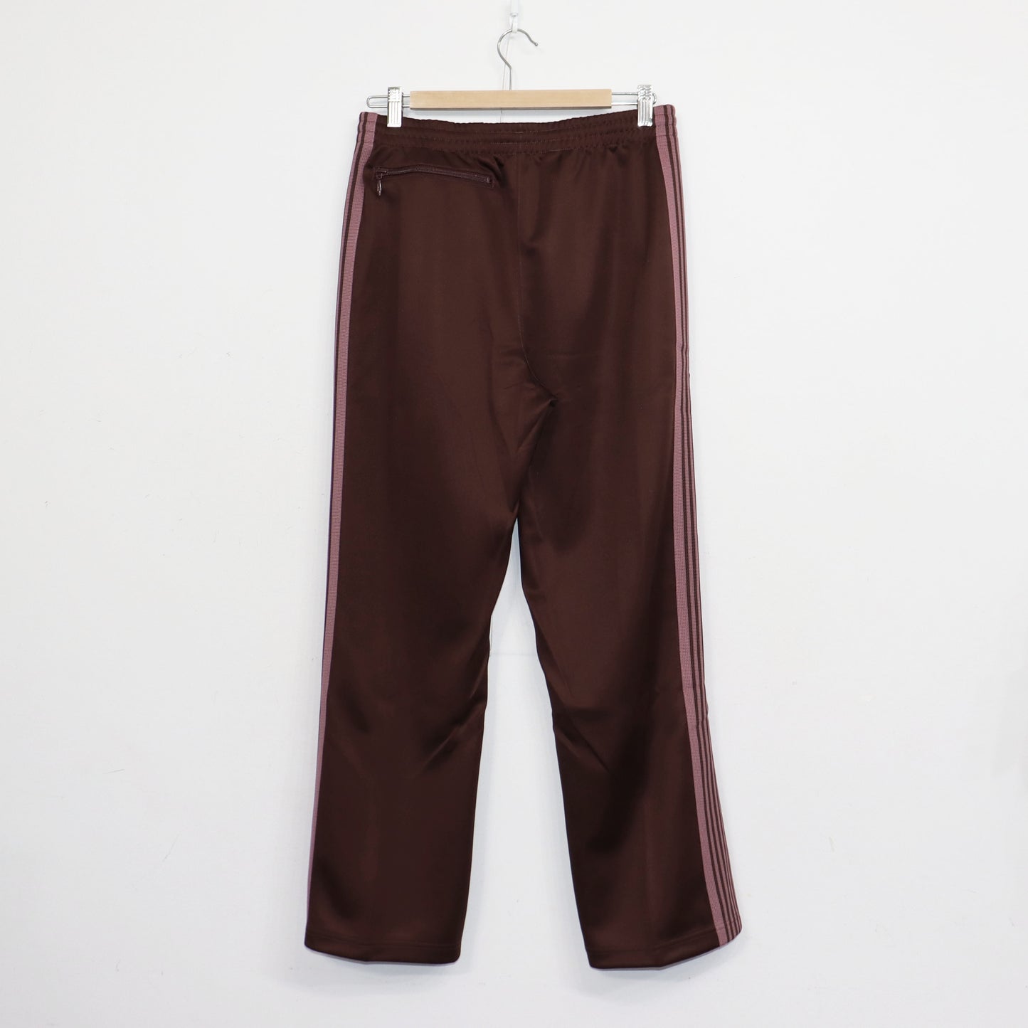 Needles：Track Pant - Poly Smooth【BROWN】