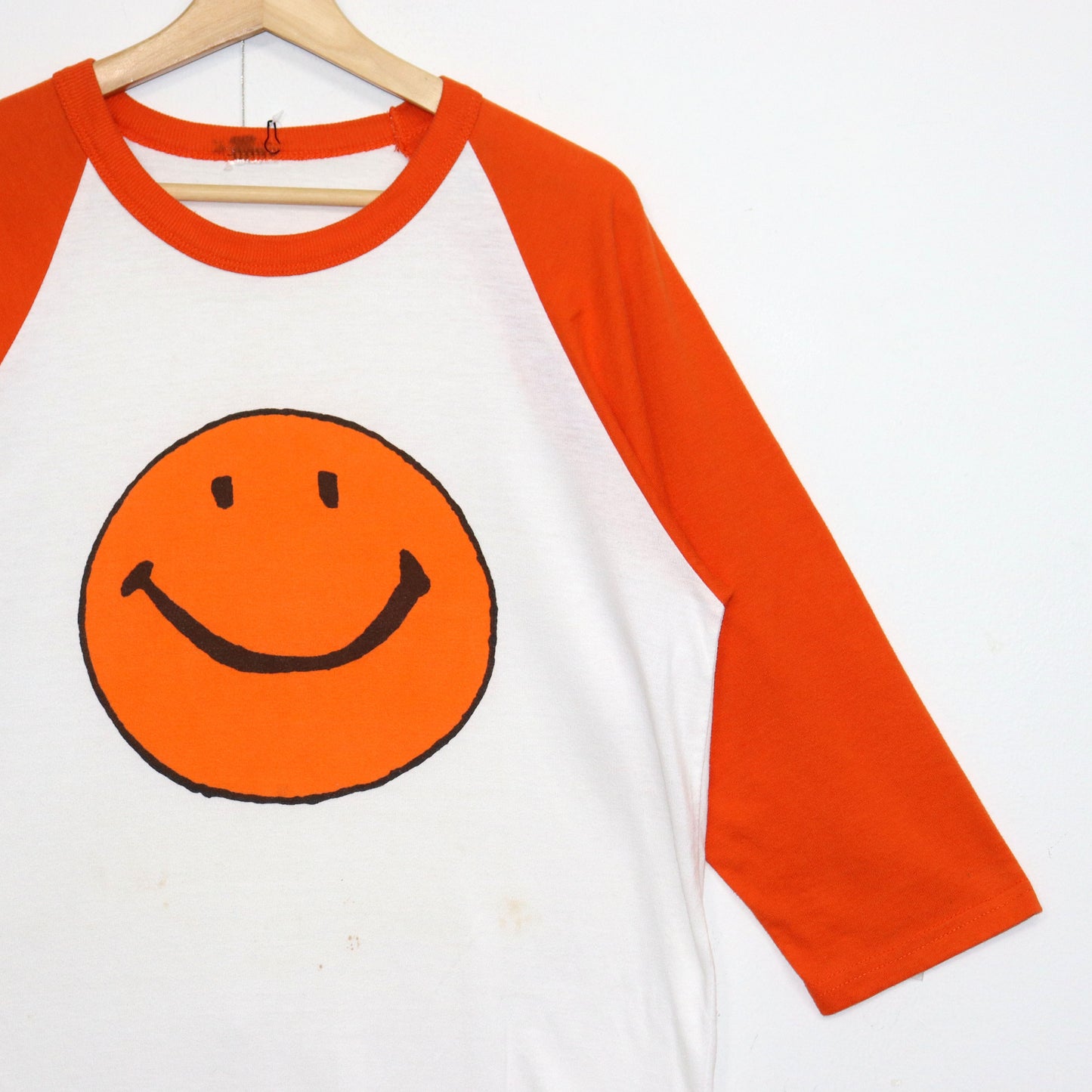 Copycat : Smile Raglan Tee - Orange