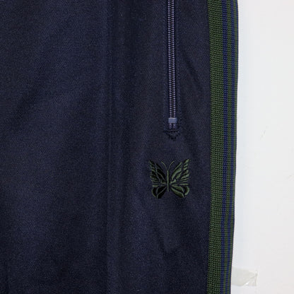 Needles : Track Pant - Poly Smooth 【NAVY×GREN】
