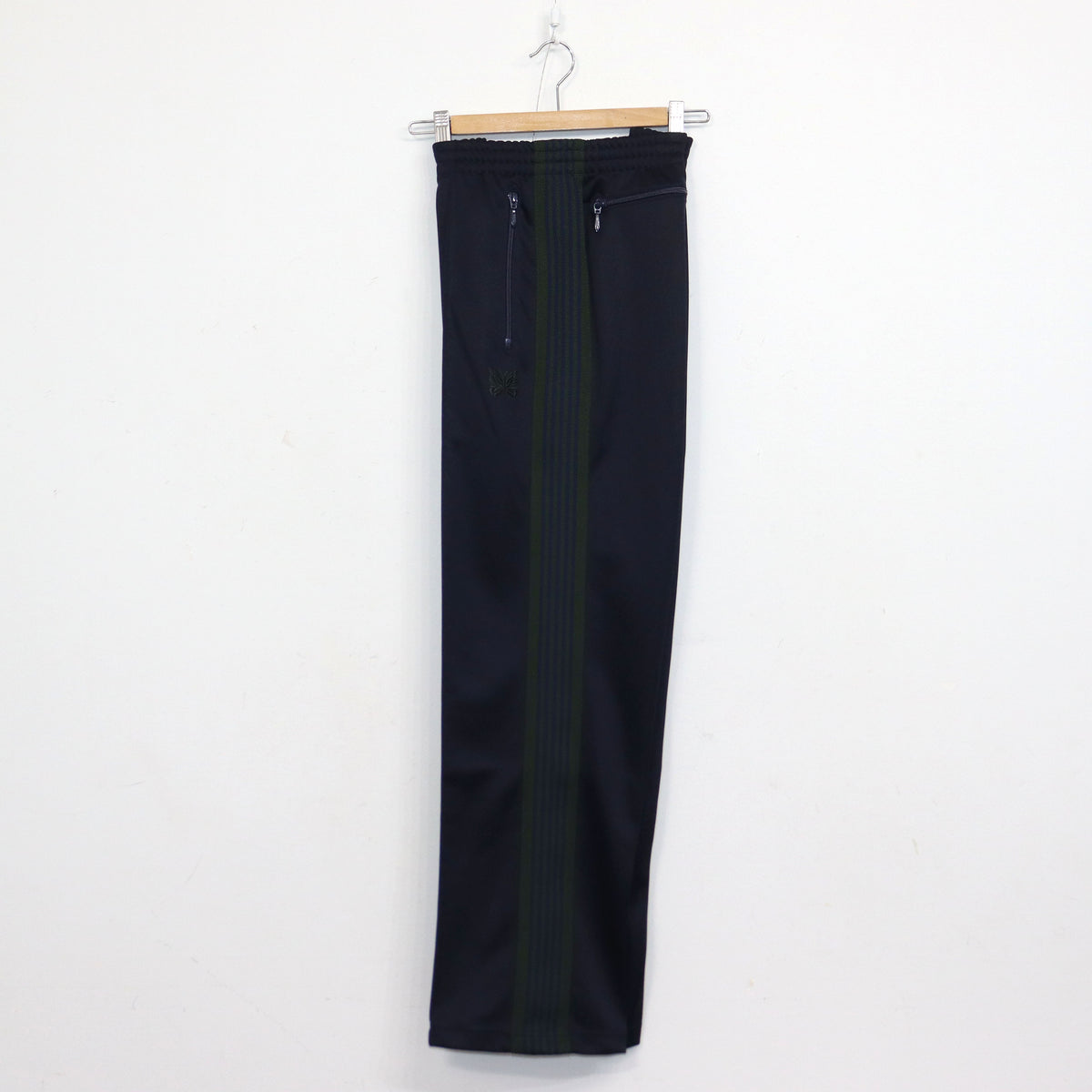 Needles : Track Pant - Poly Smooth 【NAVY×GREN】