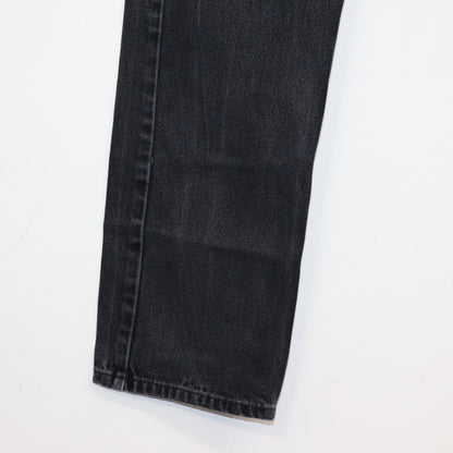 used : (Levi's) 505 Black Denim Jeans / W34L36