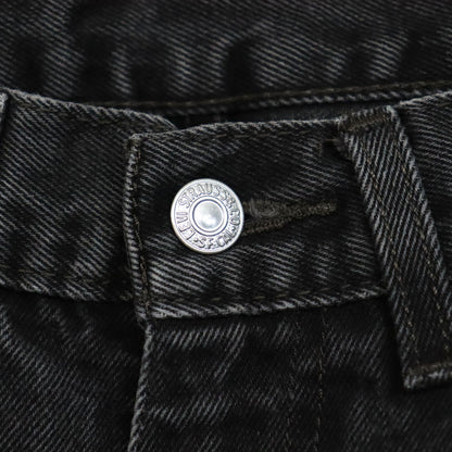 used : (Levi's) 505 Black Denim Jeans / W34L36