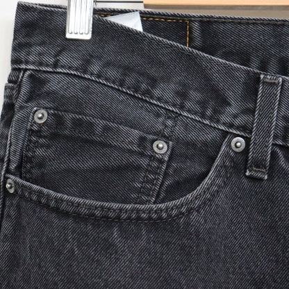 used : (Levi's) 505 Black Denim Jeans / W34L36