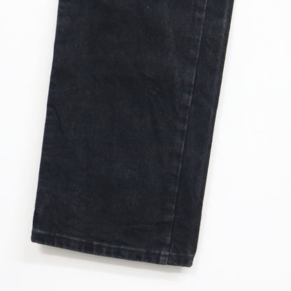 used: (Wrangler) 936WBK Black Denim Jeans / W34L34
