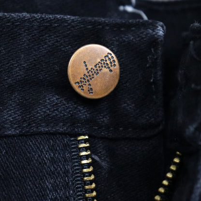 used: (Wrangler) 936WBK Black Denim Jeans / W34L34