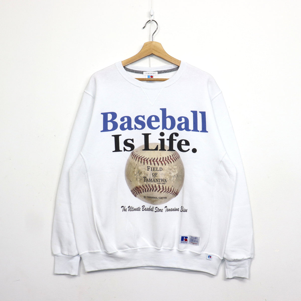 TAMANIWA×RUSSELL : TR-6 BASEBALL IS LIFE SWEAT