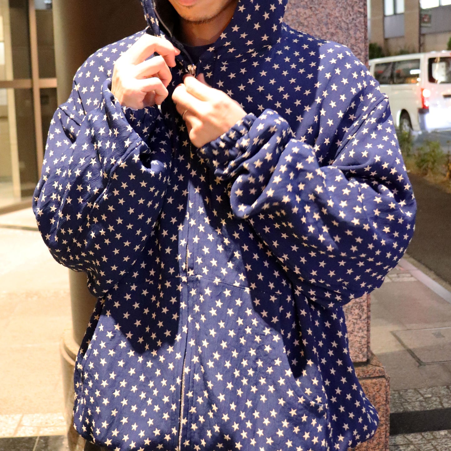 Needles :  Zipped Hoody - Double Weave Jacquard