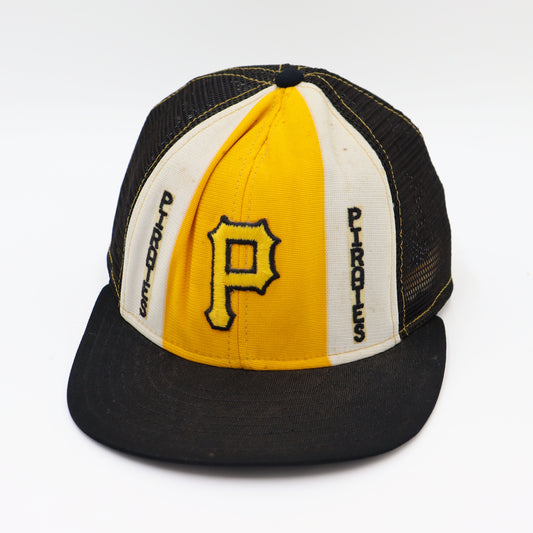 used : (Lucky Stripes) PIT Pirates Mesh Cap 1970s (F)