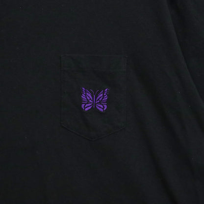 Needles : S/S Pocket Tee - Cotton Jersey - BLACK