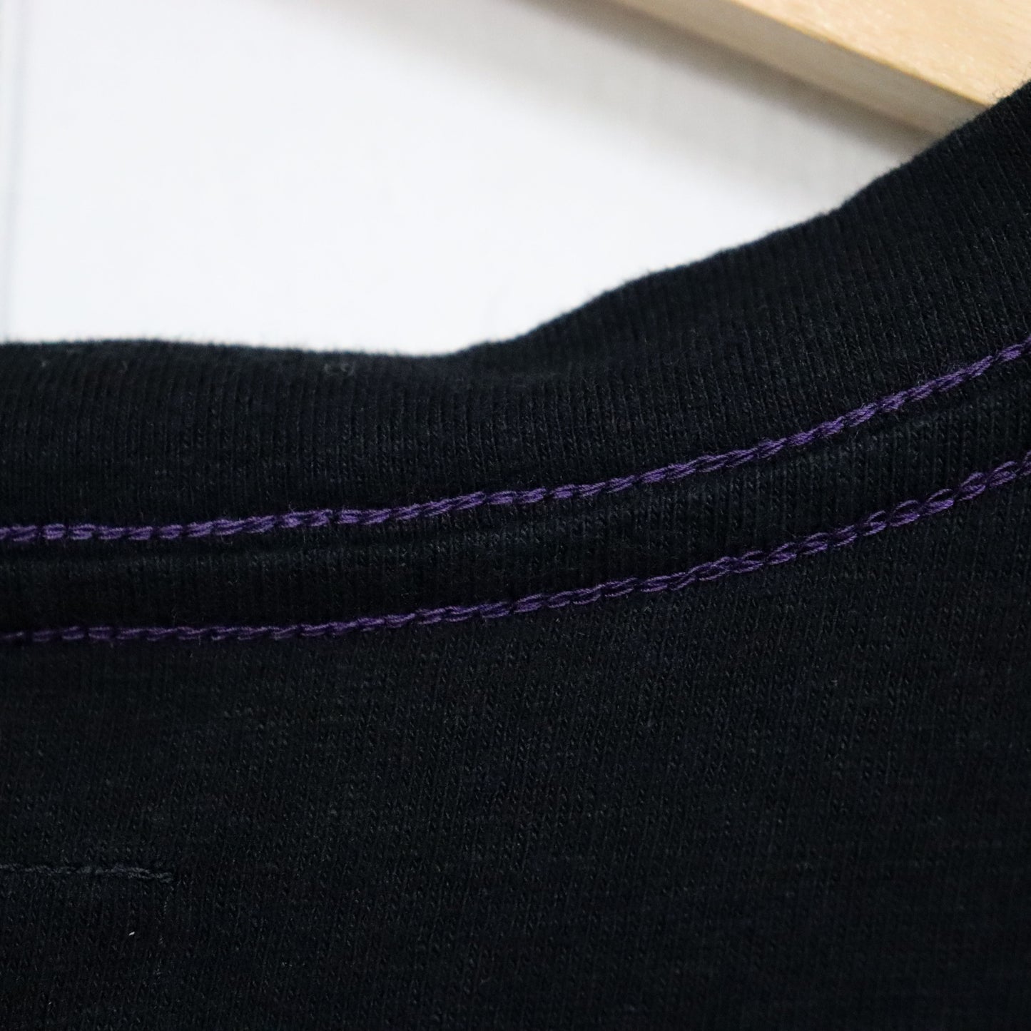 Needles : S/S Pocket Tee - Cotton Jersey - BLACK
