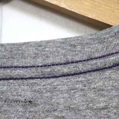 Needles : S/S Pocket Tee - Cotton Jersey - GREY