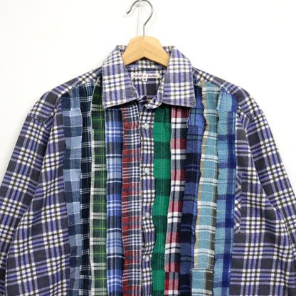 Rebuild by Needles :  Flannel Shiirt - Ribbon Shirt #64