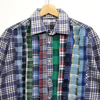 Rebuild by Needles :  Flannel Shiirt - Ribbon Shirt #64
