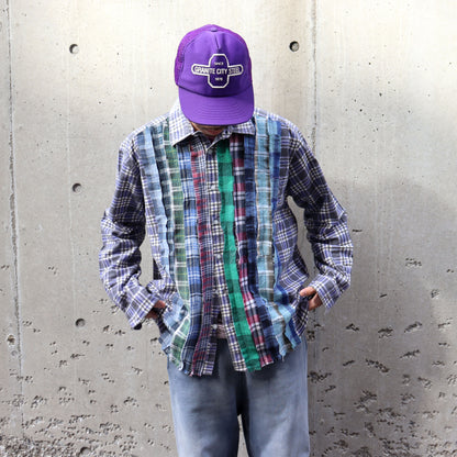 Rebuild by Needles :  Flannel Shiirt - Ribbon Shirt #64