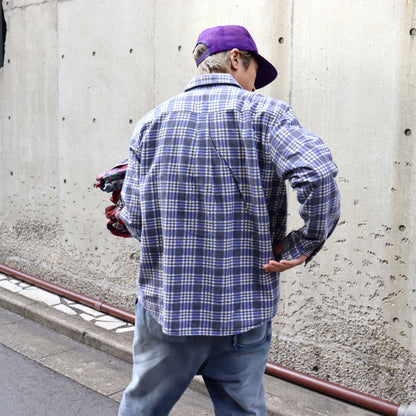 Rebuild by Needles :  Flannel Shiirt - Ribbon Shirt #64