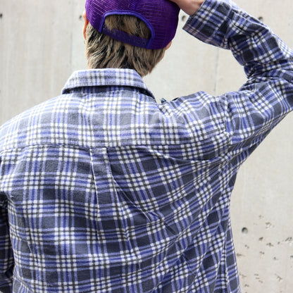 Rebuild by Needles :  Flannel Shiirt - Ribbon Shirt #64