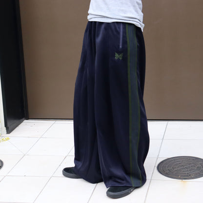 Needles : H.D. Track Pant - Poly Smooth 【NAVY×GREN】