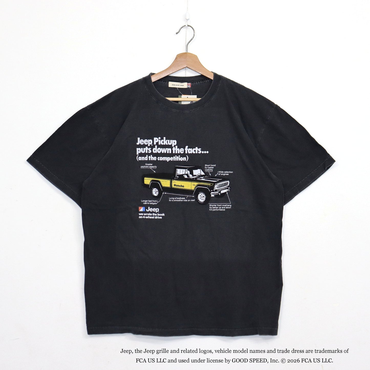 GOOD ROCK SPEED : Jeep® | ジープ S/S TEE - Honcho Truck
