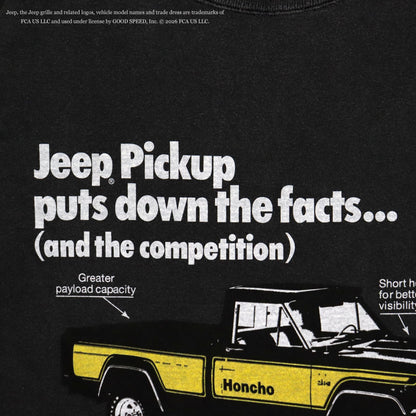 GOOD ROCK SPEED : Jeep® | ジープ S/S TEE - Honcho Truck