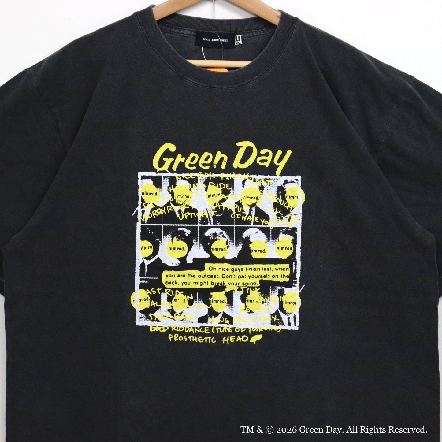 GOOD ROCK SPEED : GREEN DAY | NIMROD S/S TEE