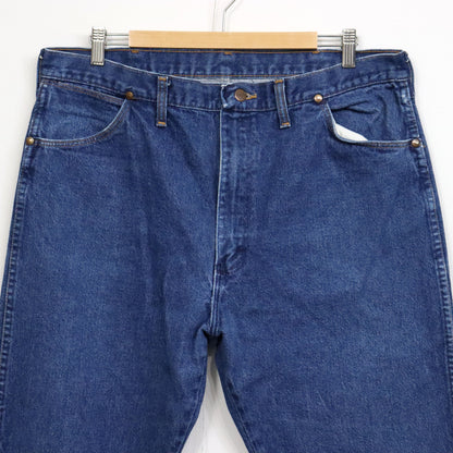 used : (Wrangler) 13MWZ Original Blue Denim Jeans / W40L30 #1