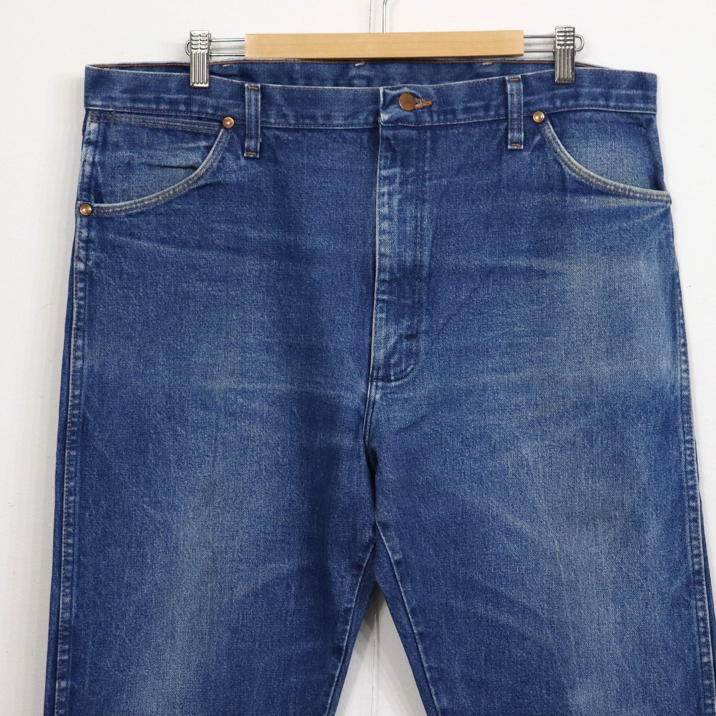 used : (Wrangler) 13MWZ Original Blue Denim Jeans / W40L30 #2
