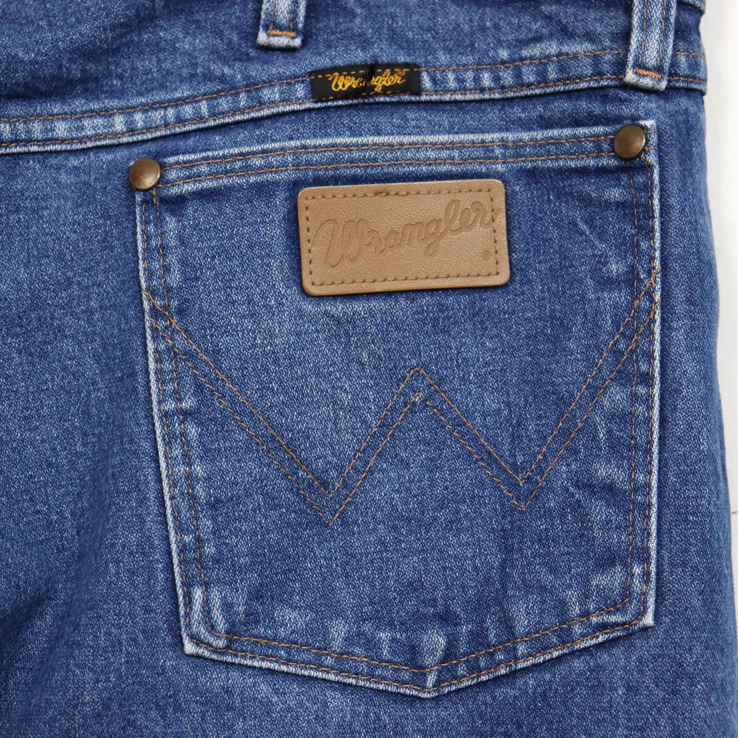 used : (Wrangler) 13MWZ Original Blue Denim Jeans / W40L30 #2