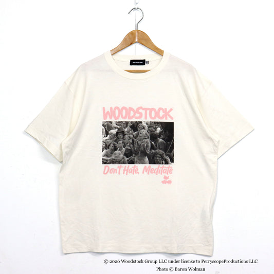 GOOD ROCK SPEED : WOODSTOCK | Don't Hate, Meditate S/S TEE