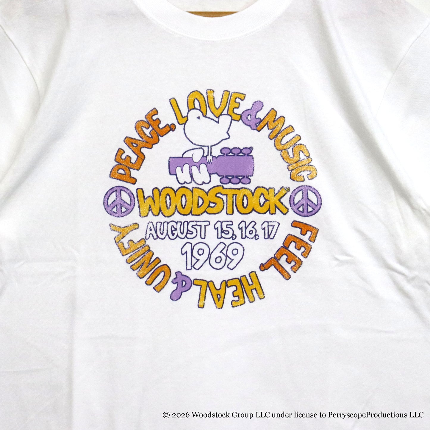 GOOD ROCK SPEED : WOODSTOCK | CIRCLE S/S TEE