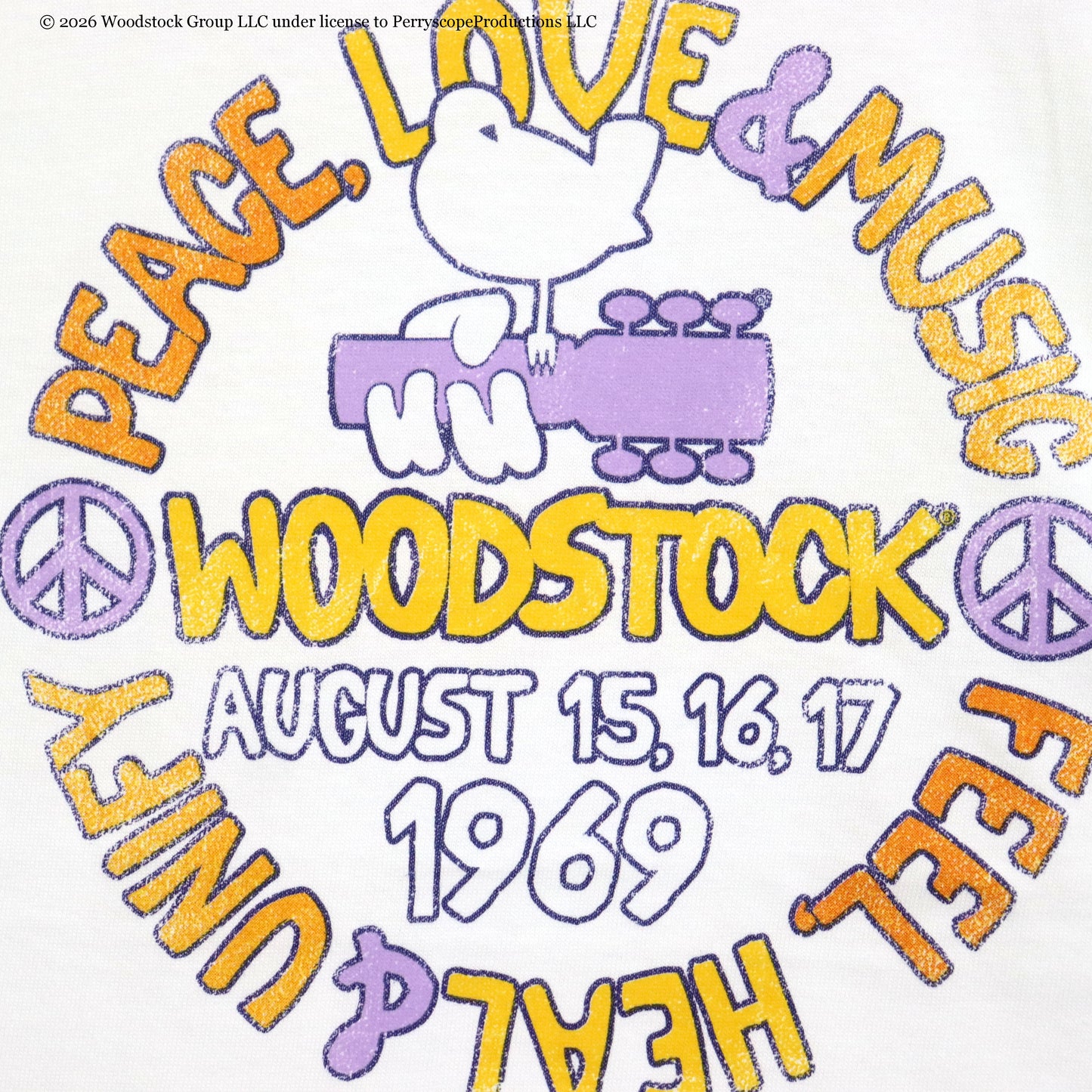 GOOD ROCK SPEED : WOODSTOCK | CIRCLE S/S TEE