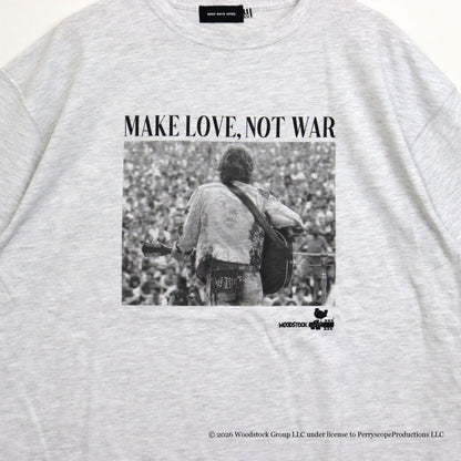 GOOD ROCK SPEED: WOODSTOCK | MAKE LOVE, NOT WAR S/S TEE