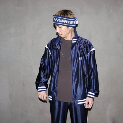 Needles：Track Jacket - Tricot Sateen - NAVY