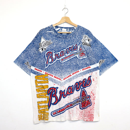 used : ATL Braves 1991 Champions Graffiti-Style S/S Tee