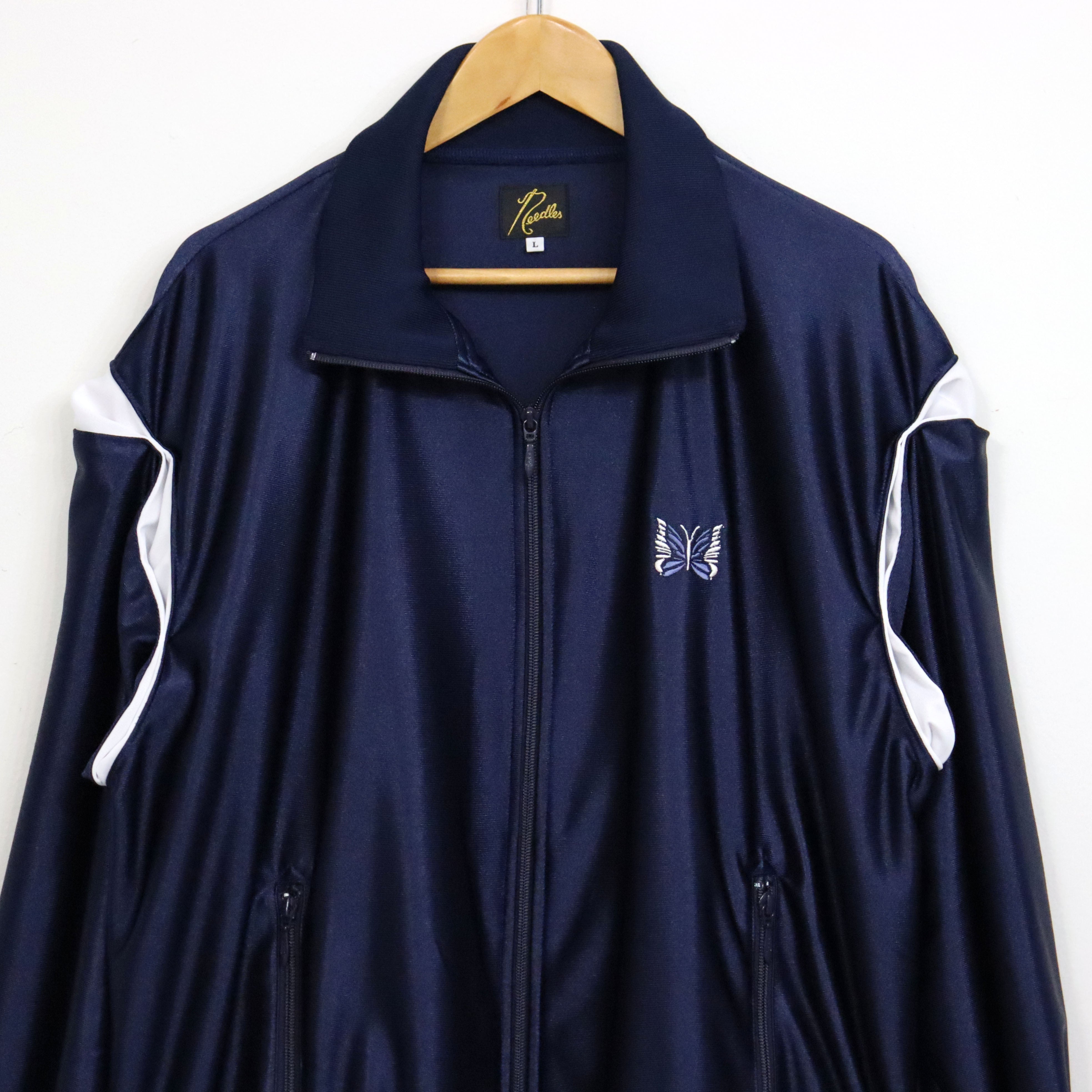 Needles：Track Jacket - Tricot Sateen【NAVY】 – TAMANIWA