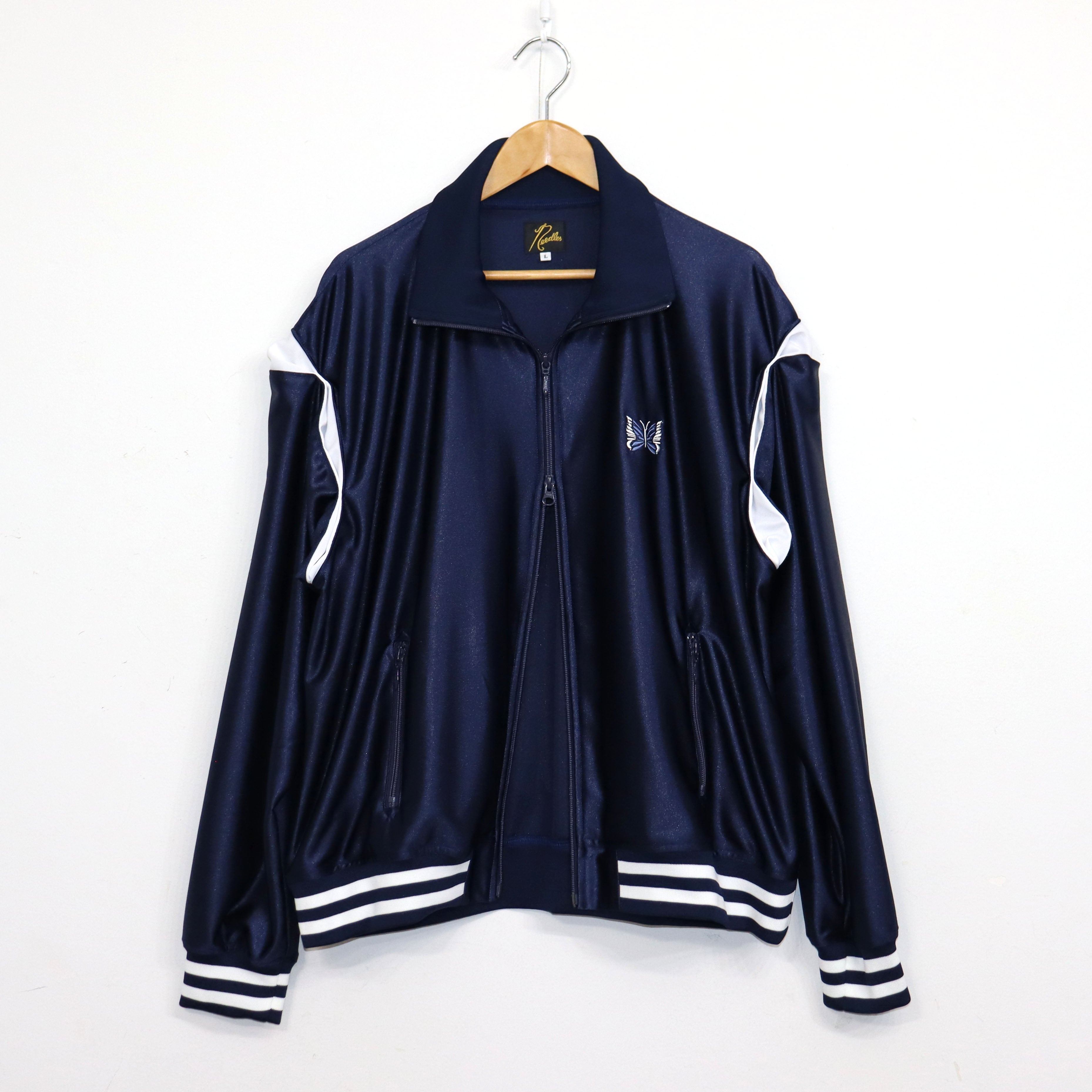 Needles：Track Jacket - Tricot Sateen【NAVY】 – TAMANIWA
