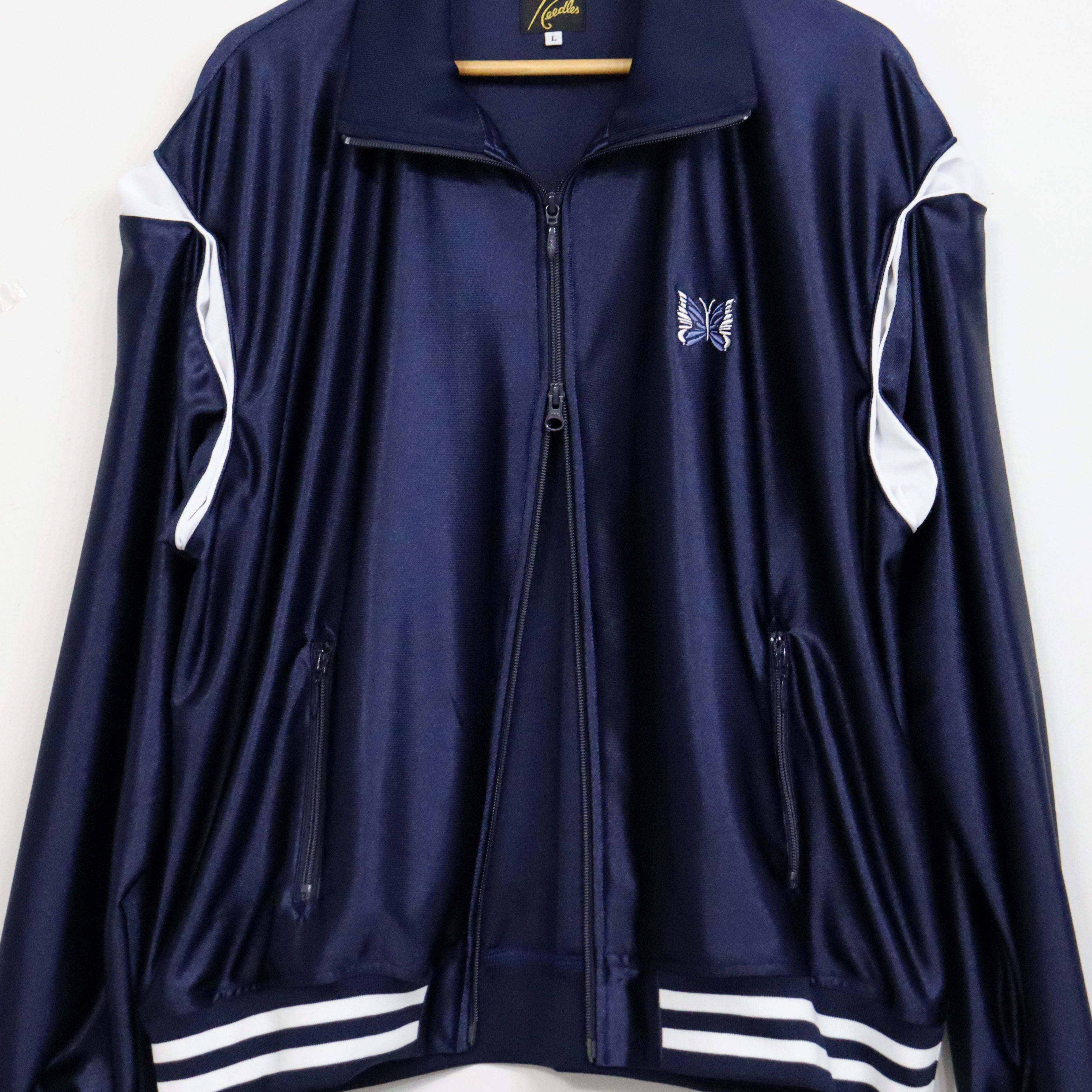 Needles：Track Jacket - Tricot Sateen【NAVY】 – TAMANIWA