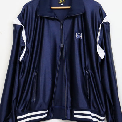 Needles：Track Jacket - Tricot Sateen - NAVY