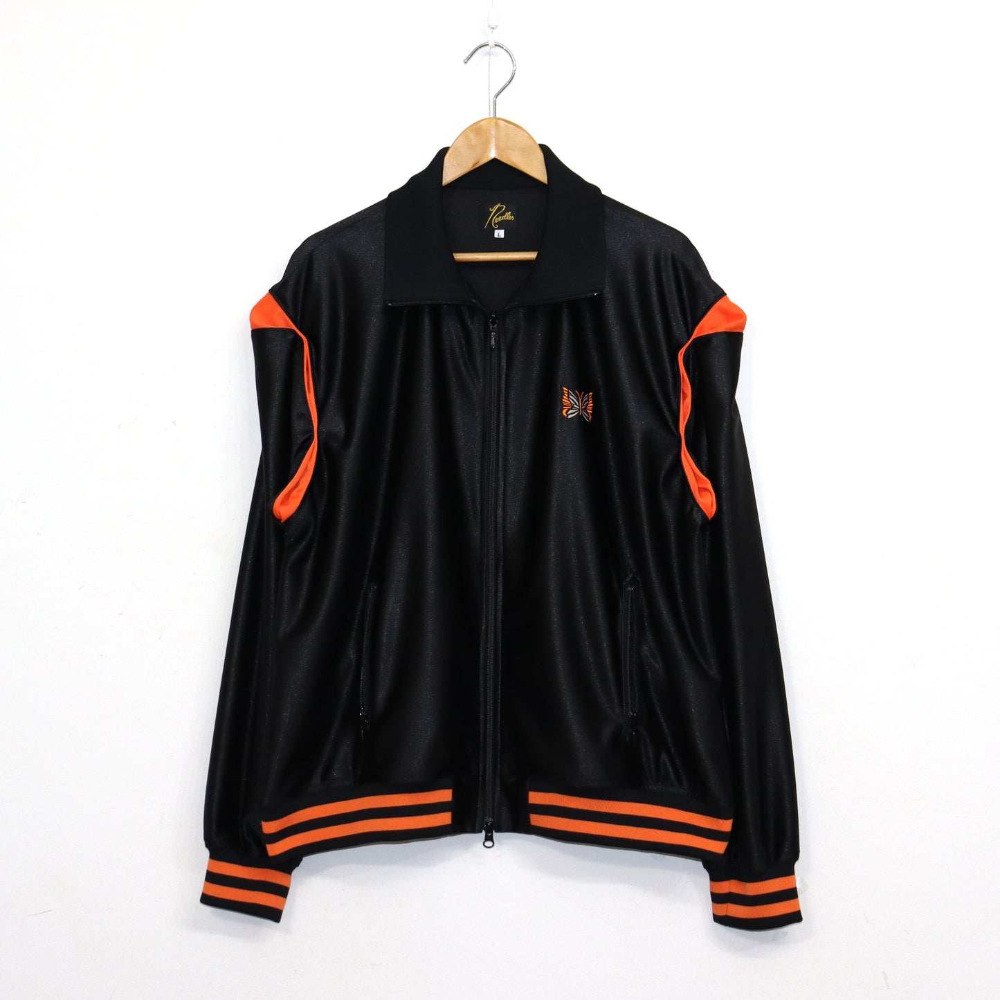 Needles：Track Jacket - Tricot Sateen - BLACK