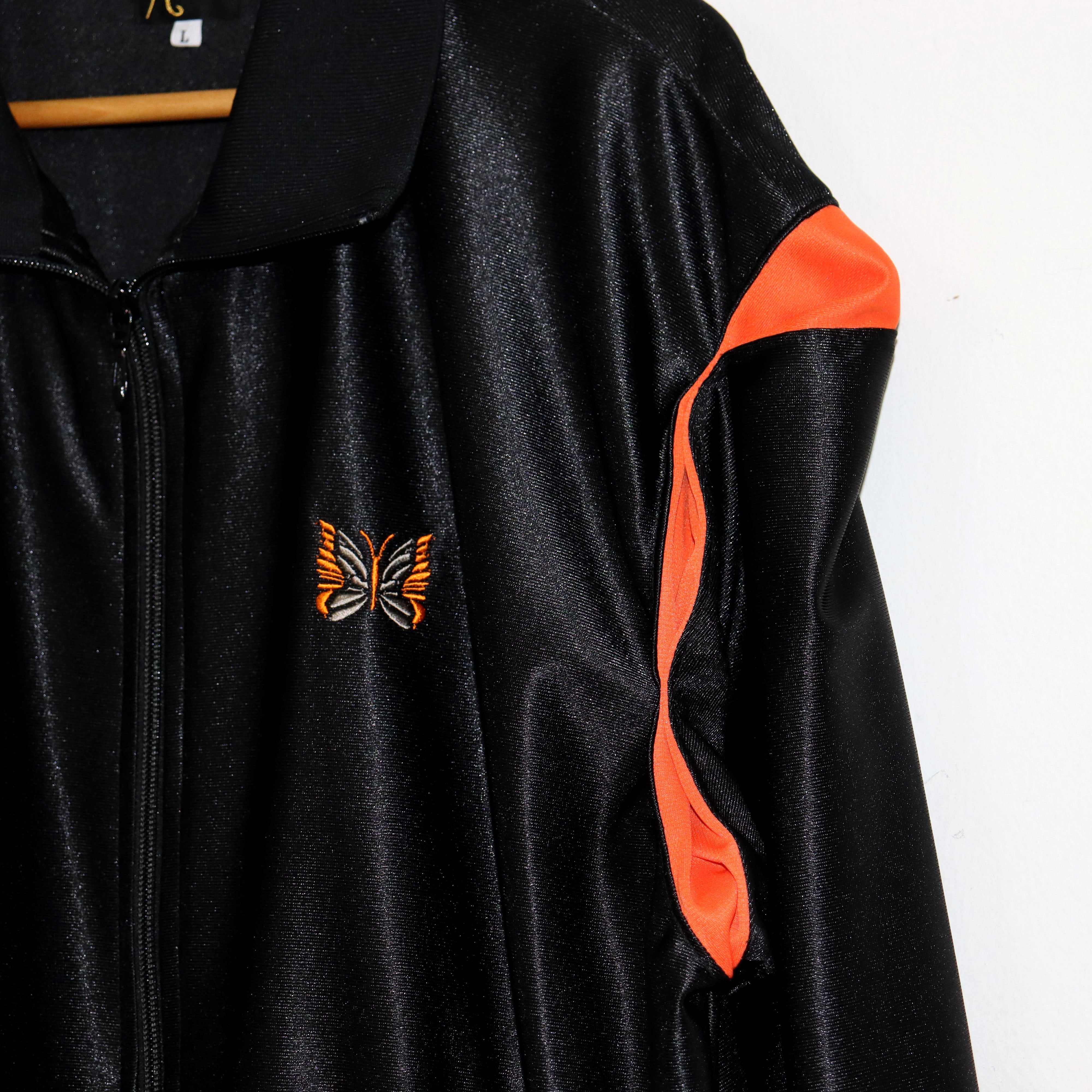Needles：Track Jacket - Tricot Sateen【BLACK】 – TAMANIWA