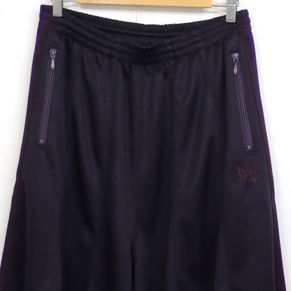 Needles : H.D. Track Pant - Poly Smooth 【PURPLE×BURGANDY】