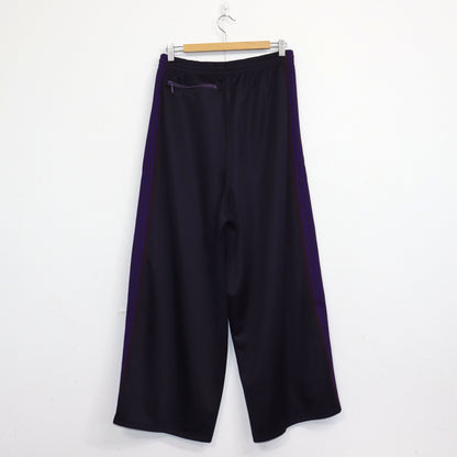 Needles : H.D. Track Pant - Poly Smooth 【PURPLE×BURGANDY】