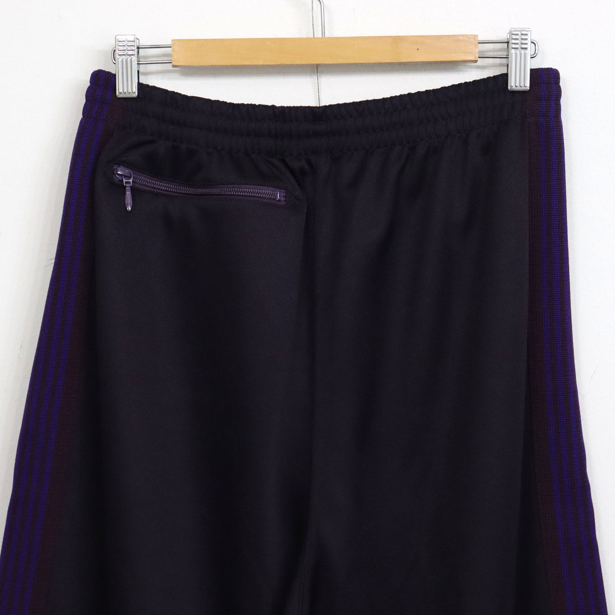 Needles : H.D. Track Pant - Poly Smooth 【PURPLE×BURGANDY】
