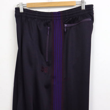Needles : H.D. Track Pant - Poly Smooth 【PURPLE×BURGANDY】